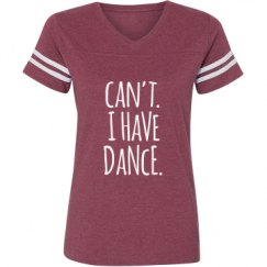 Ladies Relaxed Fit Vintage Sports Tee