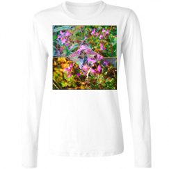 Ladies Relaxed Fit Basic Long Sleeve Tee