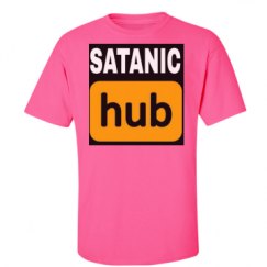 Unisex Ultra Cotton Safety Neon Crewneck Tee