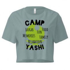 Ladies Festival Cali Crop Top Tee