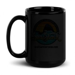 15oz Black Glossy Mug