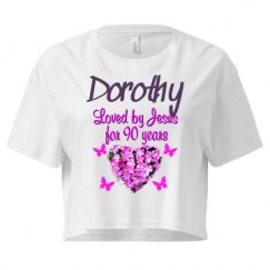 Ladies Festival Cali Crop Top Tee