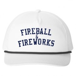 Snapback Five-Panel Rope Hat