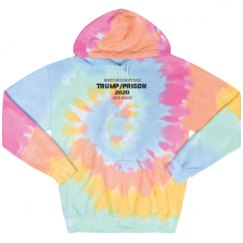 Unisex Tie-Dye Fleece Hoodie