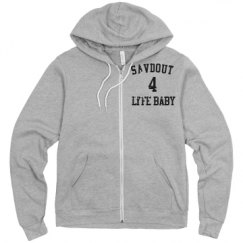 Unisex Fleece Full Zip Midweight Hoodie