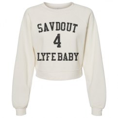 Women's Raglan Pullover Fleece