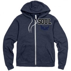 Unisex Fleece Full Zip Midweight Hoodie