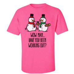 Unisex Ultra Cotton Safety Neon Crewneck Tee