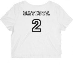 Ladies Slim Fit Crop Top Tee