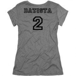 Ladies Slim Fit Super Soft Triblend Tee