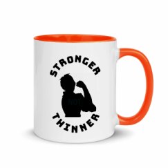 11oz Ceramic Mug with Color Inside