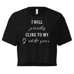 Ladies Festival Cali Crop Top Tee