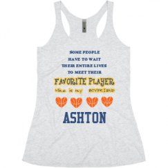 Ladies Slim Fit Super Soft Racerback Triblend Tank