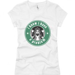 Ladies Slim Fit Basic Promo Jersey Tee