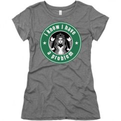 Ladies Slim Fit Super Soft Triblend Tee