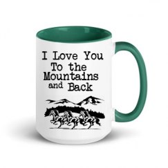 15oz Ceramic Mug with Color Inside