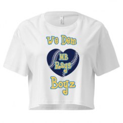 Ladies Festival Cali Crop Top Tee