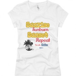 Ladies Slim Fit Basic Promo Jersey Tee