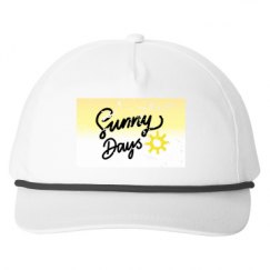 Snapback Five-Panel Rope Hat