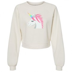 Women's Raglan Pullover Fleece