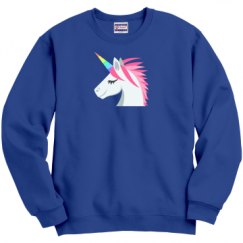 Unisex Film and Foil Crewneck Sweatshirt