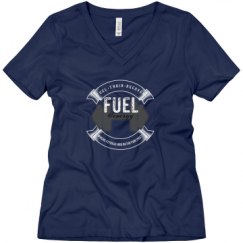 Ladies Relaxed Fit V-Neck Tee