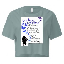 Ladies Festival Cali Crop Top Tee