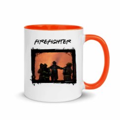 11oz Ceramic Mug with Color Inside