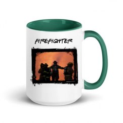 15oz Ceramic Mug with Color Inside