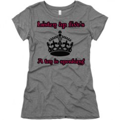 Ladies Slim Fit Super Soft Triblend Tee