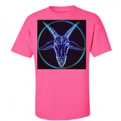 Unisex Ultra Cotton Safety Neon Crewneck Tee