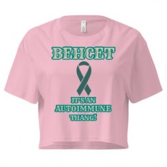 Ladies Festival Cali Crop Top Tee