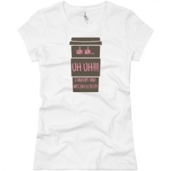 Ladies Slim Fit Basic Promo Jersey Tee
