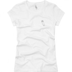 Ladies Slim Fit Basic Promo Jersey Tee
