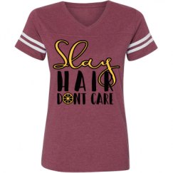 Ladies Relaxed Fit Vintage Sports Tee