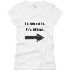 Ladies Slim Fit Basic Promo Jersey Tee