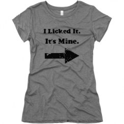 Ladies Slim Fit Super Soft Triblend Tee