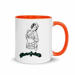 11oz Ceramic Mug with Color Inside