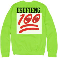 Unisex Neon Crewneck Sweatshirt