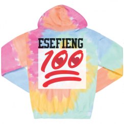 Unisex Tie-Dye Fleece Hoodie
