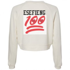 Women's Raglan Pullover Fleece