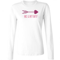 Ladies Relaxed Fit Basic Long Sleeve Tee