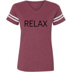 Ladies Relaxed Fit Vintage Sports Tee