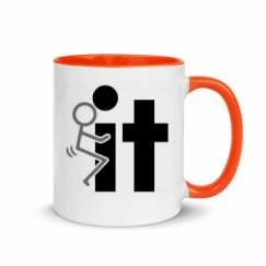 11oz Ceramic Mug with Color Inside