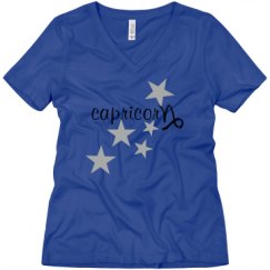 Ladies Relaxed Fit V-Neck Tee