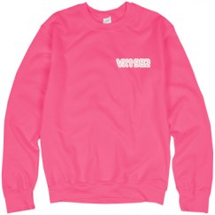 Unisex Neon Crewneck Sweatshirt