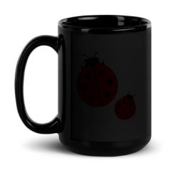 15oz Black Glossy Mug