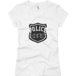 Ladies Slim Fit Basic Promo Jersey Tee