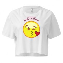 Ladies Festival Cali Crop Top Tee