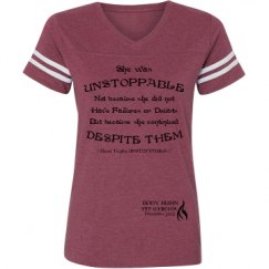 Ladies Relaxed Fit Vintage Sports Tee